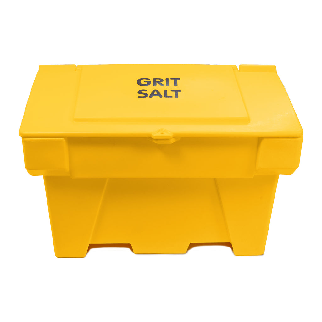 200L Premium Lockable Grit Bin - Yellow