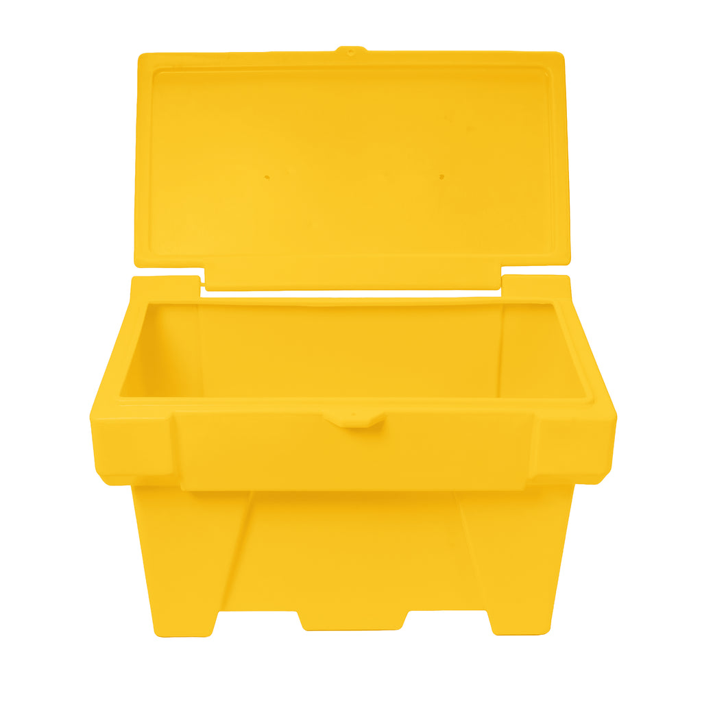 200L Premium Lockable Grit Bin - Yellow