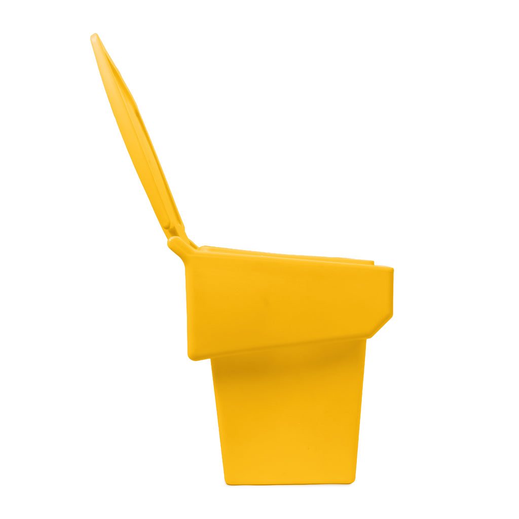 200L Premium Lockable Grit Bin - Yellow