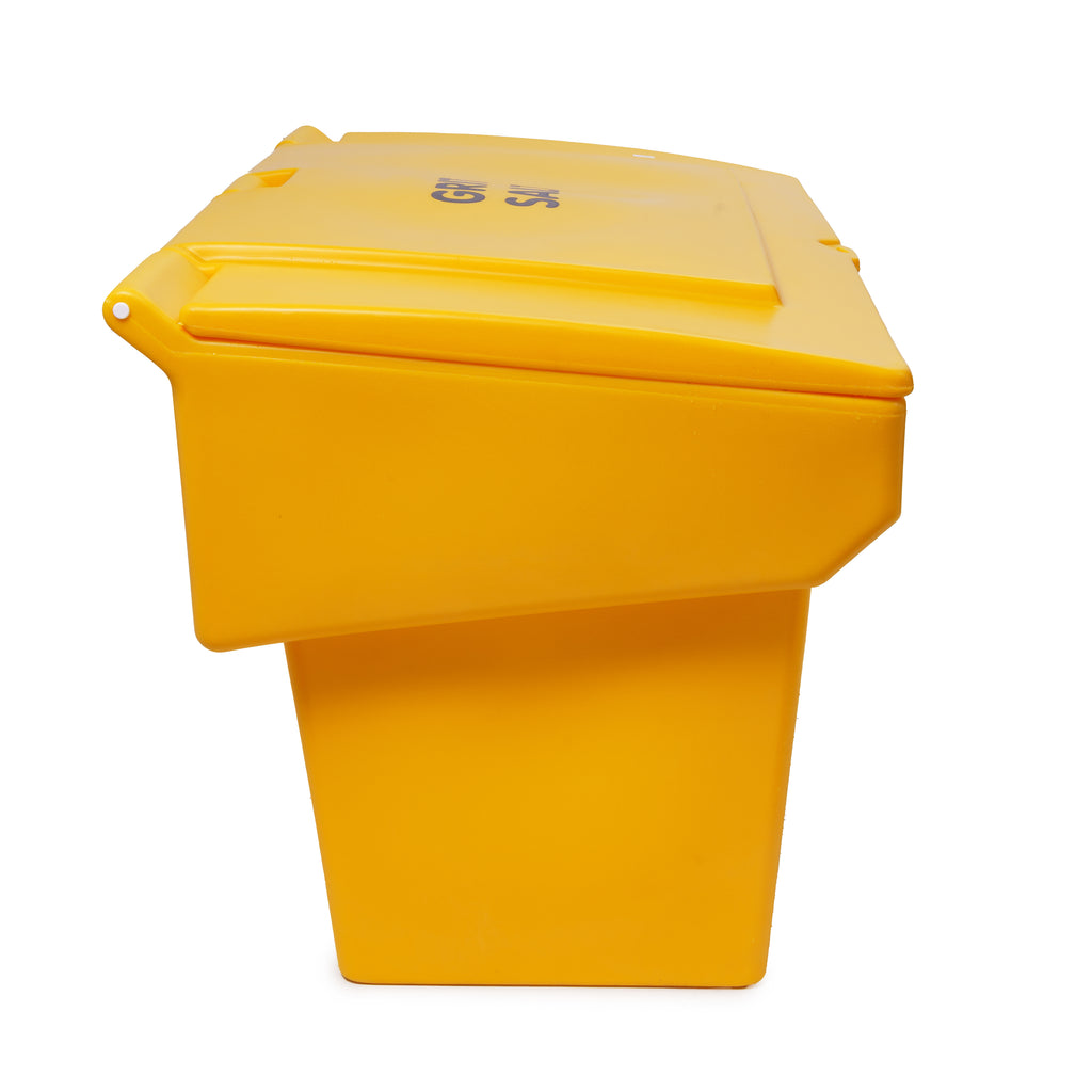 400L Premium Lockable Grit Bin - Yellow