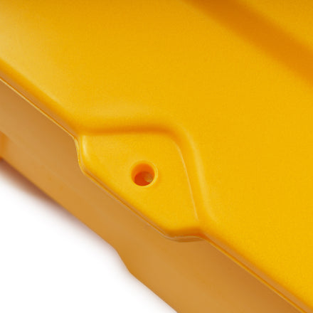 400L Premium Lockable Grit Bin - Yellow