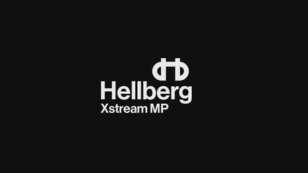 Hellberg XstreamMP Helmet Mounted Comms & Bluetooth Active Listening Ear Defenders - SNR 28 | 48112-001 (by Snickers)