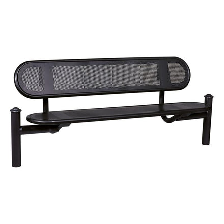 Procity Estoril Seat Bench 1.8m (Agora / Jet Black RAL 9005)