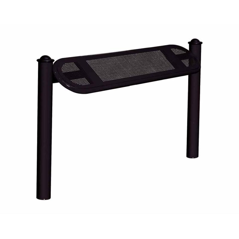 Procity Estoril Perch Bench 0.9m (Agora / Jet Black RAL 9005)