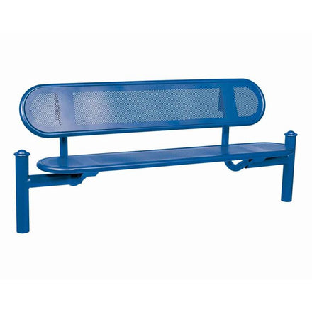 Procity Estoril Seat Bench 1.8m (Agora / Gentian Blue RAL 5010)