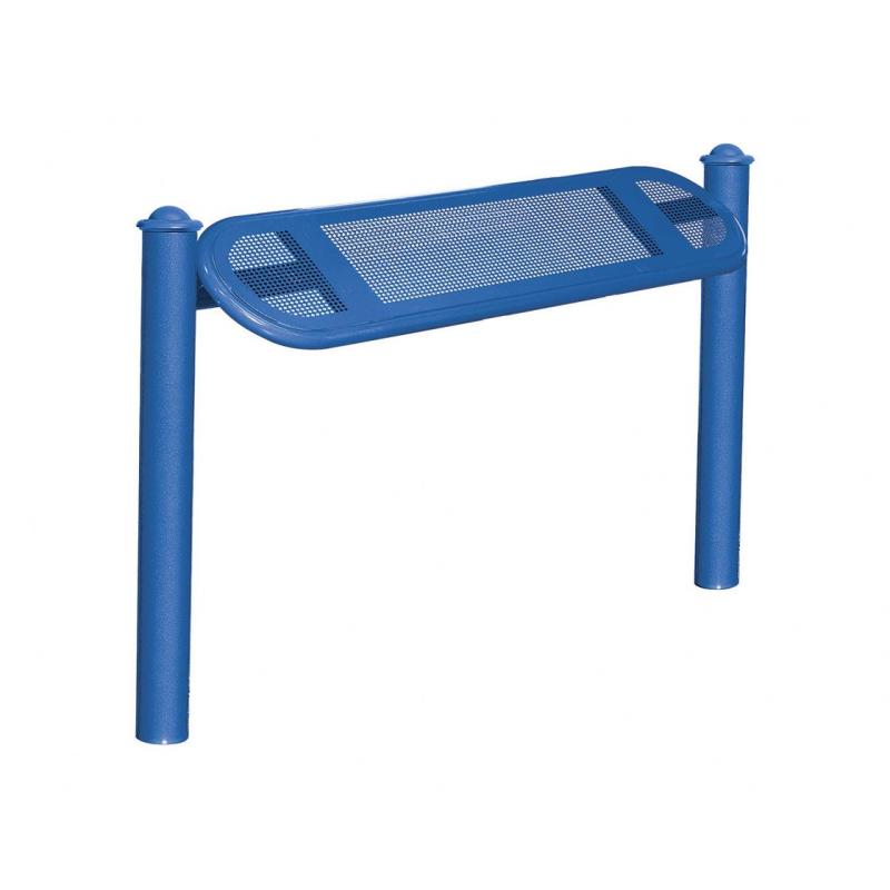 Procity Estoril Perch Bench 0.9m (Agora / Gentian Blue RAL 5010)