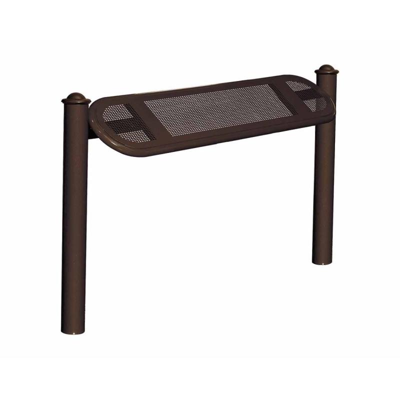 Procity Estoril Perch Bench 0.9m (Agora / Chocolate Brown RAL 8017)