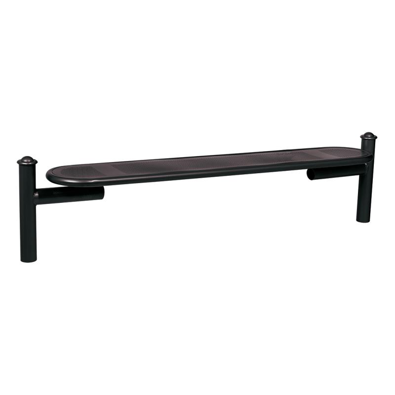 Procity Estoril Backless Bench 1.8m (Agora / Jet Black RAL 9005)