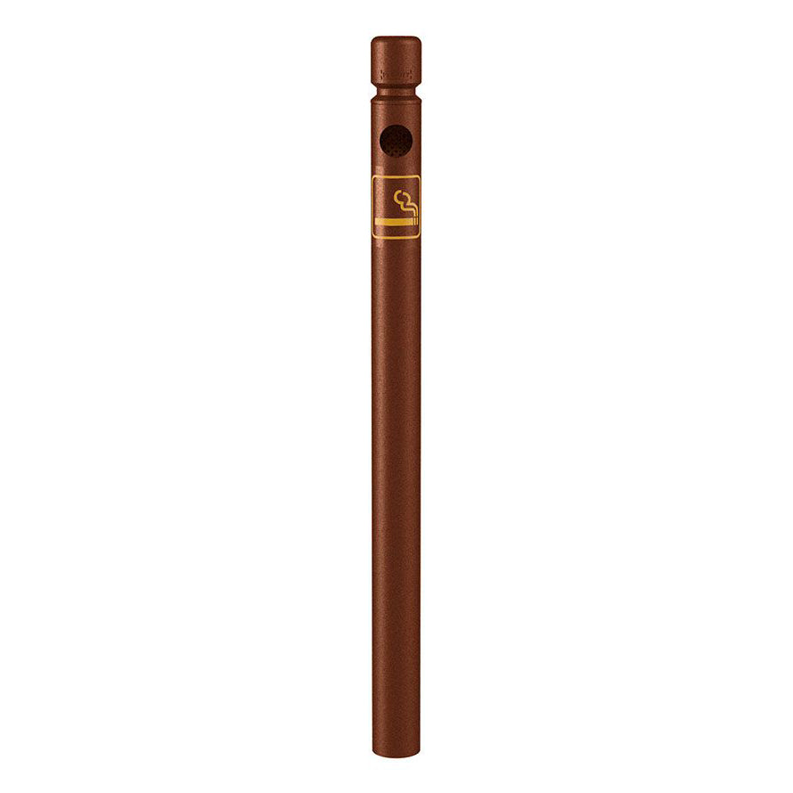 Procity Ashtray Bollard 1.2m (Agglo / Galvanised & Powder Coated Corten Effect)