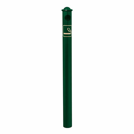 Procity Ashtray Bollard 1.2m (Agora / Galvanised & Powder Coated Moss Green RAL 6005)