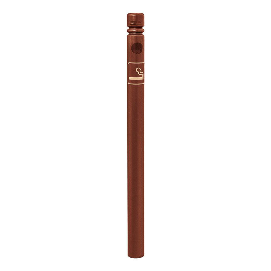 Procity Ashtray Bollard 1.2m (City / Galvanised & Powder Coated Corten Effect)