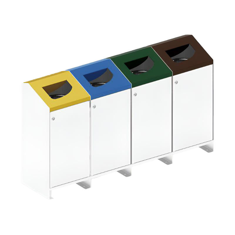 Procity Berlin 100L Selective Sort Recycling Bins Kit