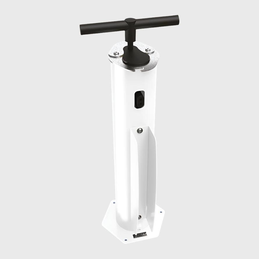 Replacement Air Pump For Procity Bike Repair Stand (Galvanised & Powder Coated Pure White RAL 9010)