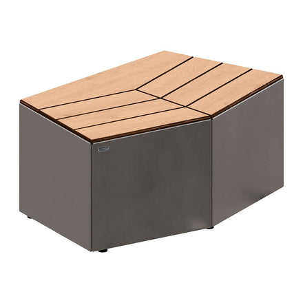 Procity Cairo Backless Block Bench