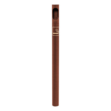 Procity Cigarette Ashtray Bollard (Cast In Socket / Galvanised & Powder Coated Corten Effect)