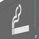 Cigarette Decals for Smoking Shelters (Pair)