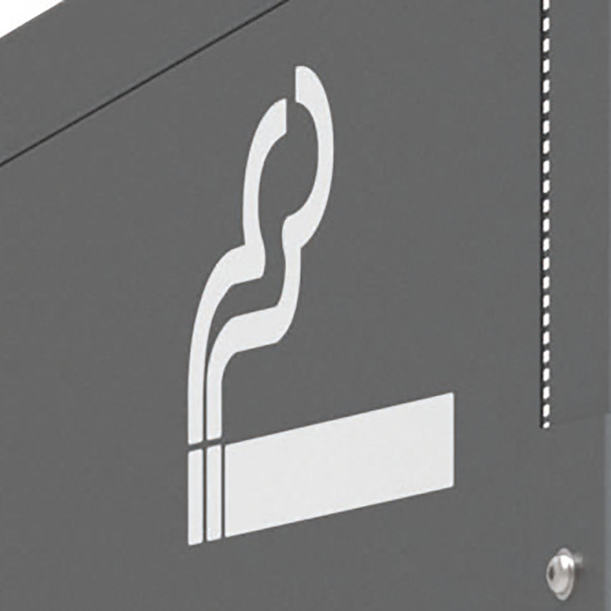Cigarette Shaped Stickers for Smoking and Vaping Shelters – Start Safety UK