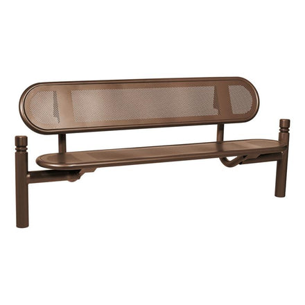 Procity Estoril Seat Bench 1.8m (City / Chocolate Brown RAL 8017)