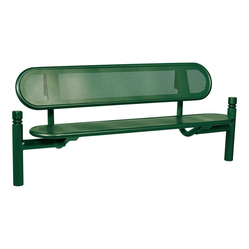 Procity Estoril Seat Bench 1.8m (City / Moss Green RAL 6005)