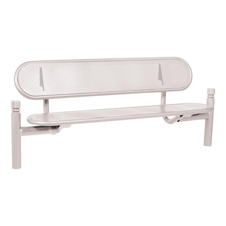 Procity Estoril Seat Bench 1.8m (City / Silk Grey RAL 7044)