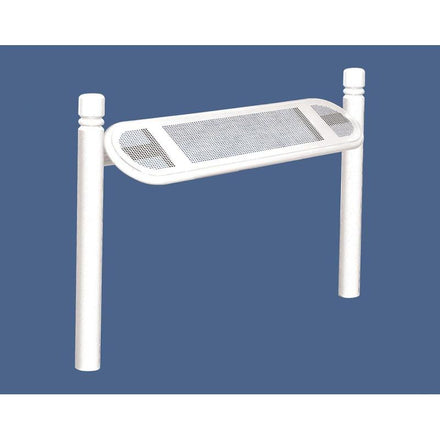 Procity Estoril Perch Bench 0.9m (City / Pure White RAL 9010)