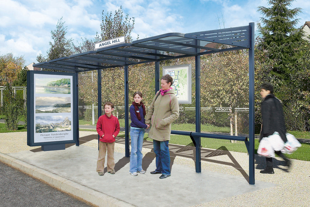 Procity Conviviale Bus Shelter 3m