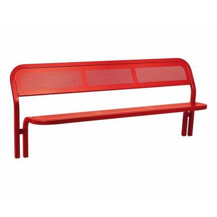 Procity Conviviale Seat Bench 2m (Traffic Red RAL 3020)