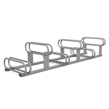 High-Low Bike Rack - Double Direction - Galvanised