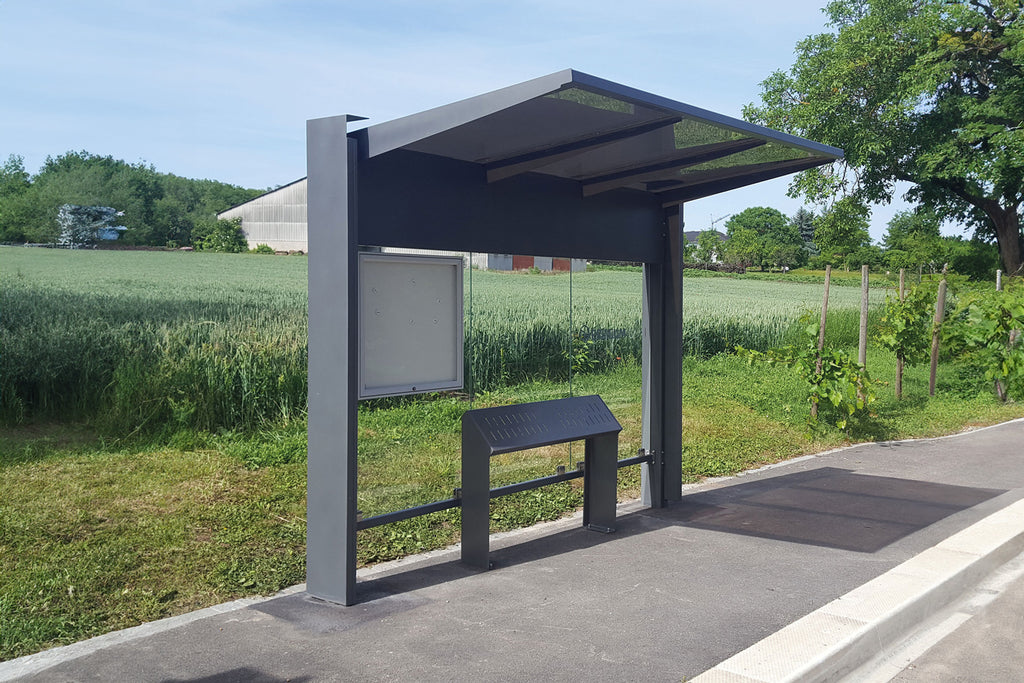 Procity Kube Bus Shelter 3m