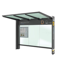 Procity Kube Bus Shelter 3m