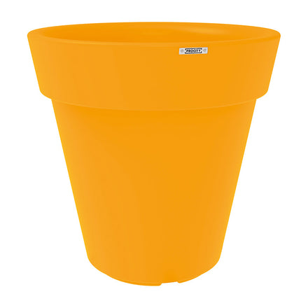 Procity Large Plastic Heritage Planter (1000mm  (At Rim) / Melon Yellow - RAL 1028)