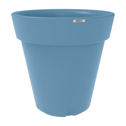 Procity Large Plastic Heritage Planter (1000mm  (At Rim) / Pastel Blue - RAL 5024)