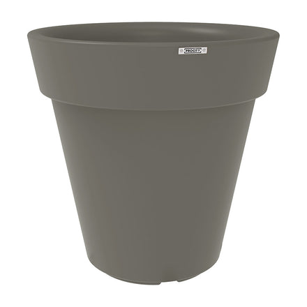 Procity Large Plastic Heritage Planter (1000mm  (At Rim) / Quartz Grey - RAL 7039)