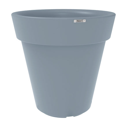 Procity Large Plastic Heritage Planter (1000mm  (At Rim) / Silver Grey - RAL 7001)