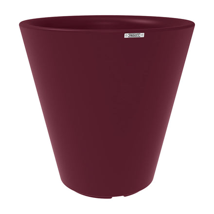 Procity Large Plastic Tradition Planter (1000mm  (At Rim) / Wine Red RAL - 3005)