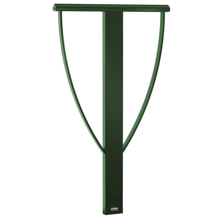 Lisbon Bike Stand Galvanised & Painted Cast In (Green RAL 6005)