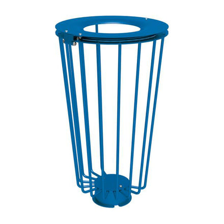 Procity Lofoten Lightweight Litter Bin 100L (Gentian Blue RAL 5010)