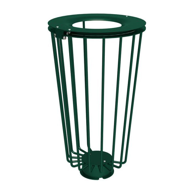 Procity Lofoten Lightweight Litter Bin 100L (Moss Green RAL 6005)