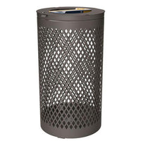 Procity Losange Circular Selective Sort Recycling Bin 2 x 60L