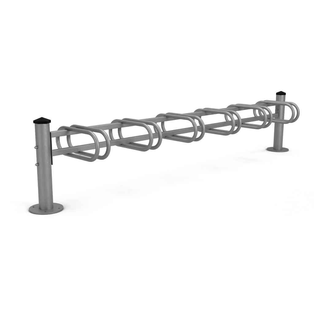 Procity Mercure Bike Rack - Single Direction - Galvanised