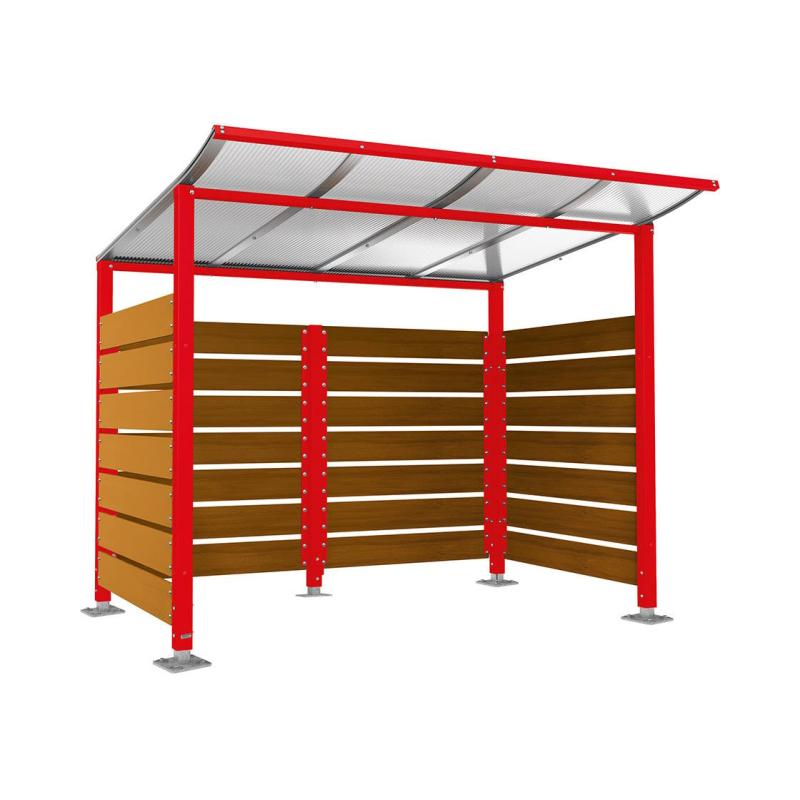 Procity Modulo Multi Purpose Bin Shelter - Bolt Down