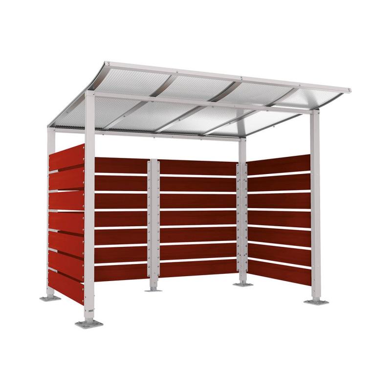 Procity Modulo Multi Purpose Bin Shelter - Bolt Down