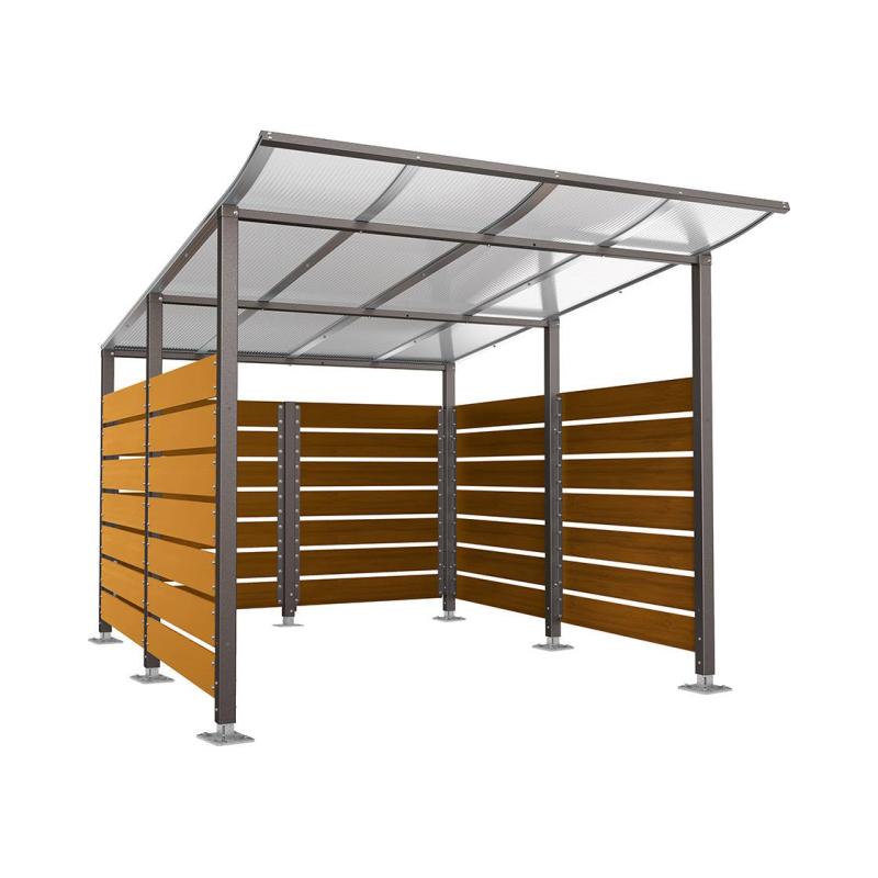 Procity Modulo Multi Purpose Bin Shelter - Bolt Down