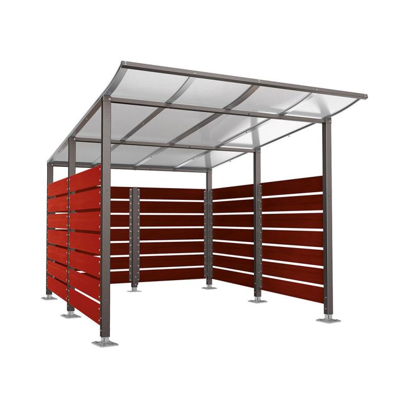 Procity Modulo Multi Purpose Bin Shelter - Bolt Down