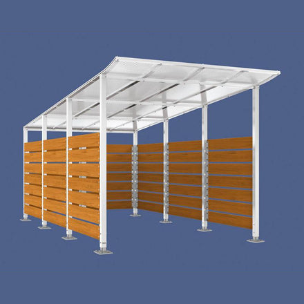 Procity Modulo Multi Purpose Bin Shelter - Bolt Down