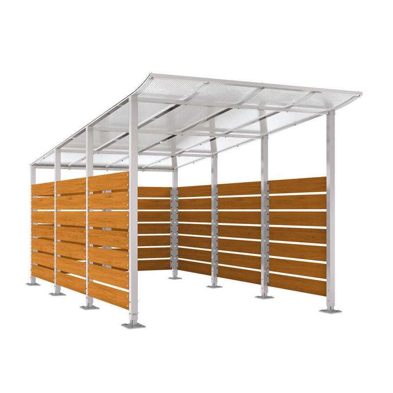 Procity Modulo Multi Purpose Bin Shelter - Bolt Down