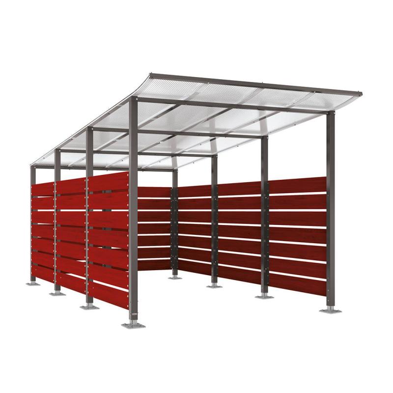 Procity Modulo Multi Purpose Bin Shelter - Bolt Down