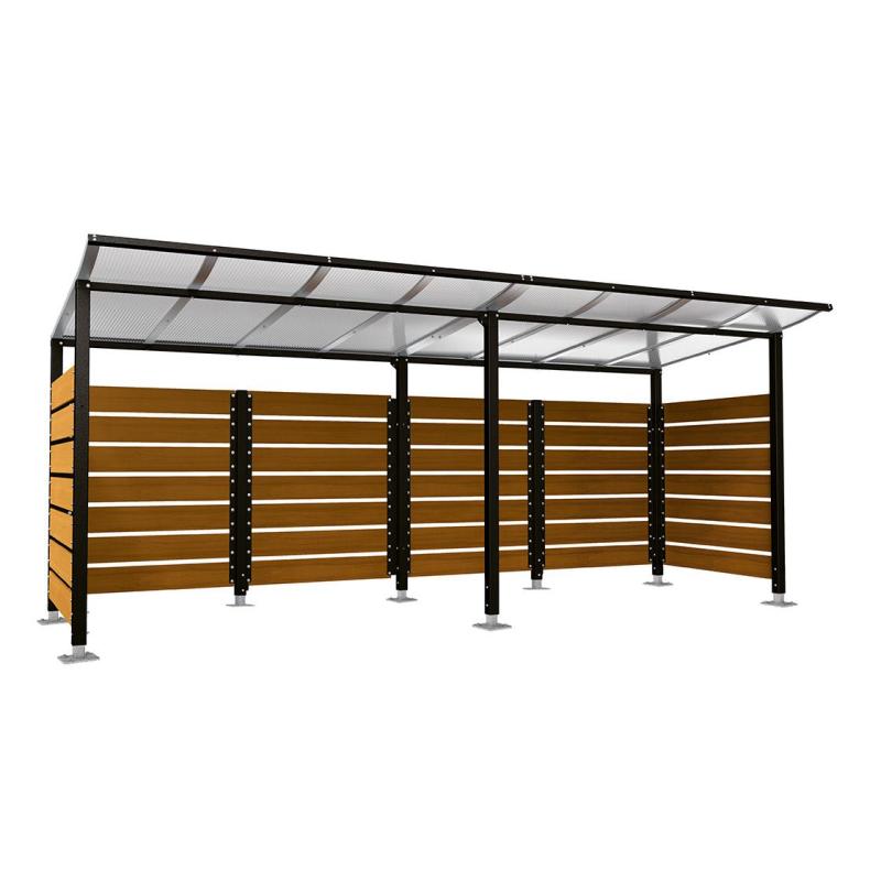 Procity Modulo Multi Purpose Bin Shelter - Bolt Down