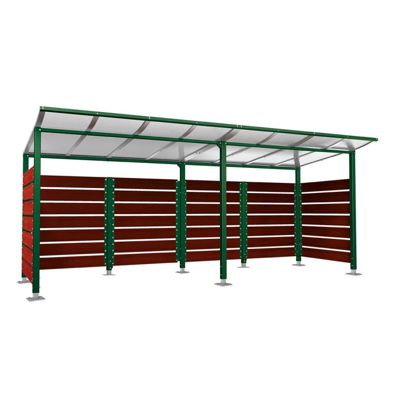 Procity Modulo Multi Purpose Bin Shelter - Bolt Down