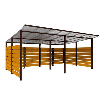 Procity Modulo Multi Purpose Bin Shelter - Bolt Down